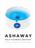 AshAway™ - Self‑foaming disposable ashtray